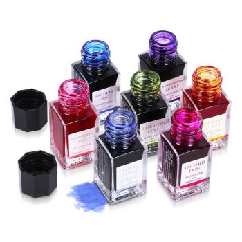 PLUS会员: PILOT 百乐 INK-15 iroshizuku色彩雫 钢笔墨水 15ml 秋樱KM 图3