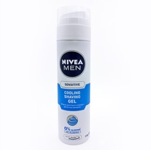 NIVEA 妮维雅 男士舒安冰酷剃须啫喱 200ml 图1