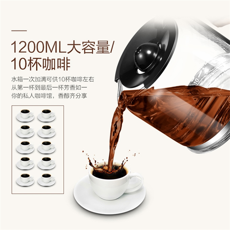 PLUS会员： Panasonic 松下 NC-F400 蒸汽滴漏式咖啡机 图4