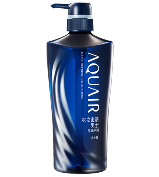 AQUAIR 水之密语 男士控油净润洗发露 600ml 图1