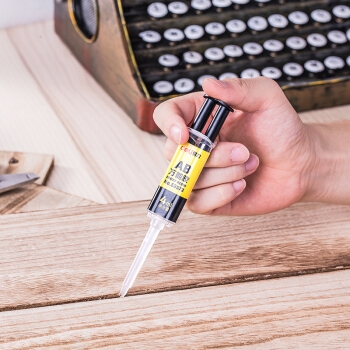 凑单品： deli 得力 53573 针管型AB胶 自动混合强力型胶 4ml 图5
