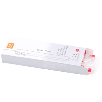 PLUS会员： TRUECOLOR 真彩 GP118 0.5mm 红色中性笔 12支/盒 图2