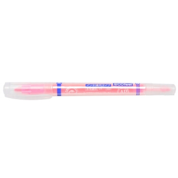 SAKURA 日本樱花 水性荧光笔 双头荧光粉红 图1