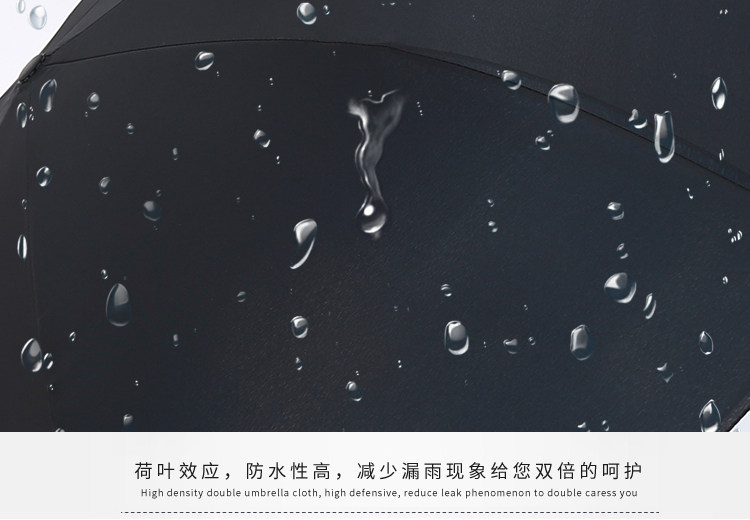 双层自动反向伞 124cm 图3