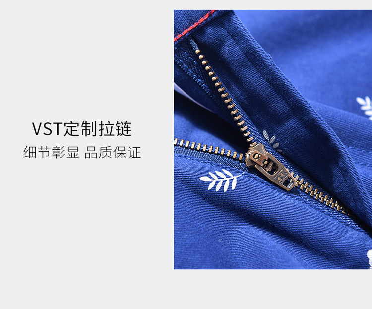 VSTARRY 100%长绒棉 男宽松透气五分裤 图4