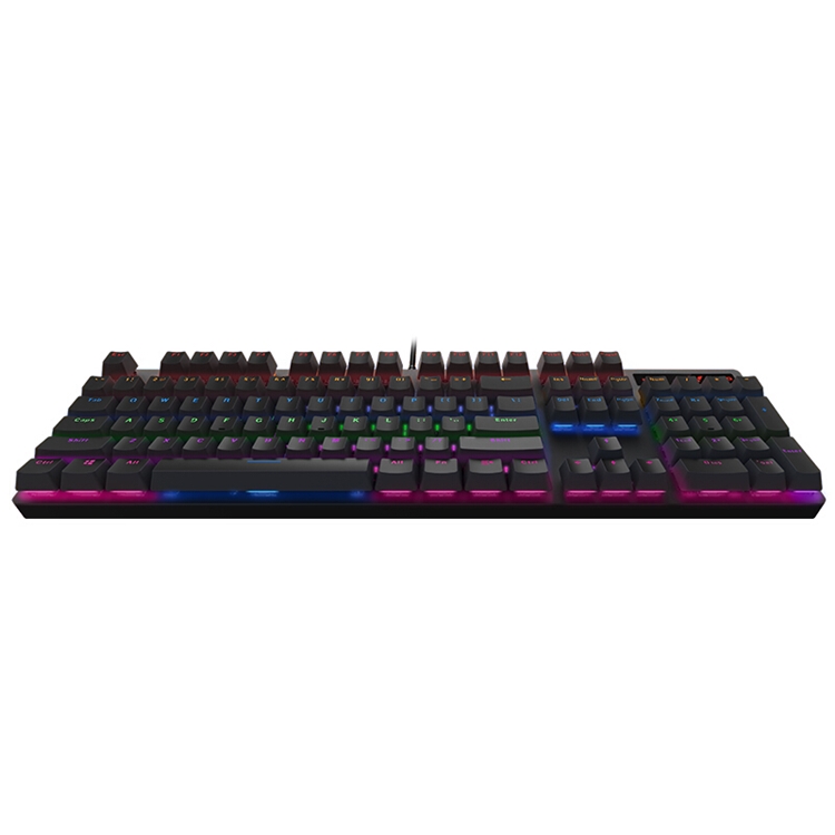 RAPOO 雷柏 V500PRO 机械键盘（雷柏黑轴、混光） 图2