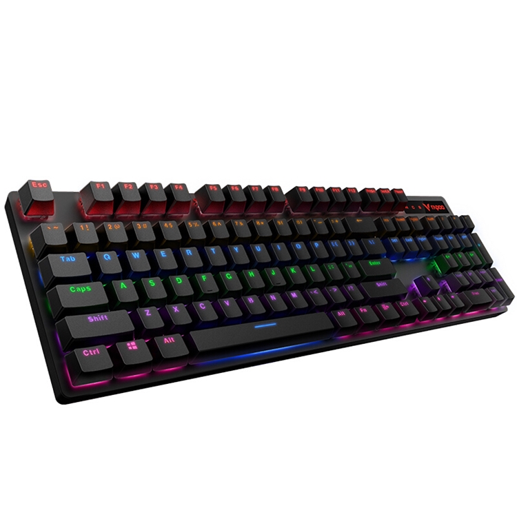 RAPOO 雷柏 V500PRO 机械键盘（雷柏黑轴、混光） 图3