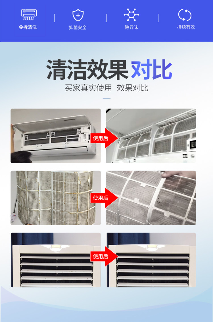 去污神器 洗空调清洗剂500ml 图2