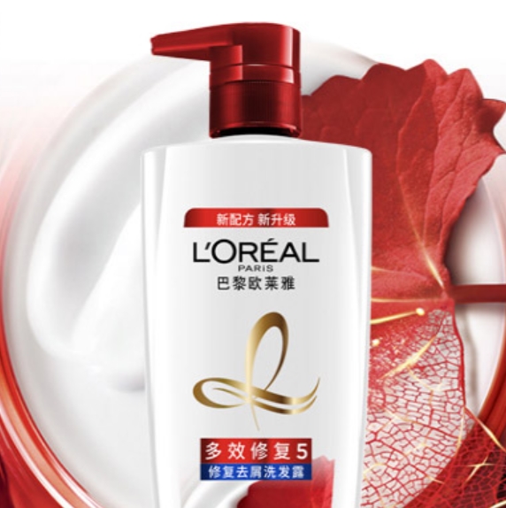 L'OREAL PARIS 巴黎欧莱雅 多效修复5系列多效修复去屑洗发水 700ml 图3