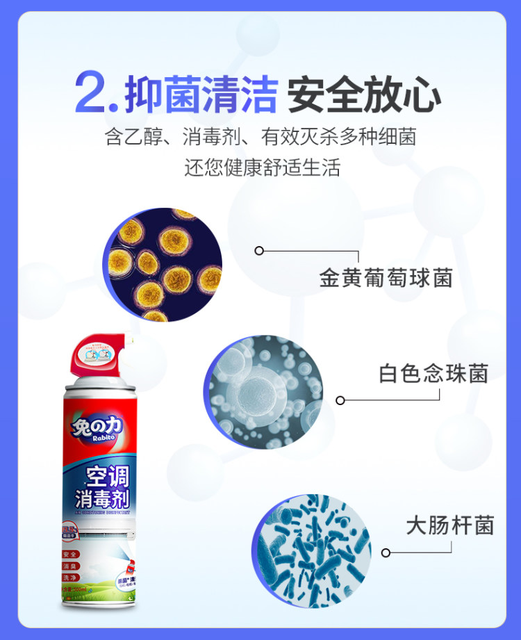 去污神器 洗空调清洗剂500ml 图5