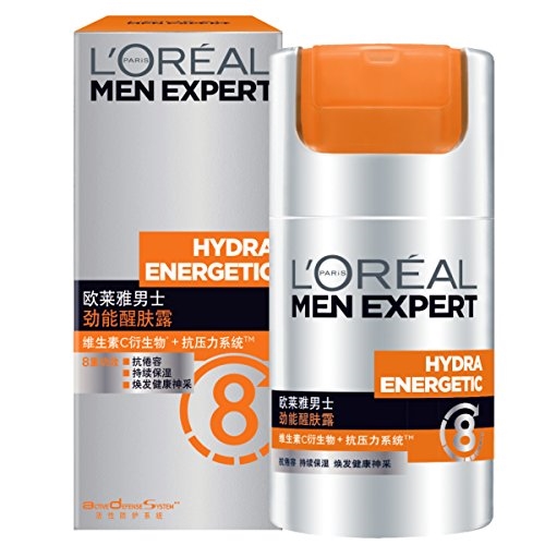 京东PLUS会员、PLUS会员: L'OREAL PARIS 巴黎欧莱雅 男士劲能醒肤露 50ml 图4