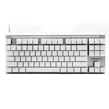 16日0点： CHERRY 樱桃 MX BOARD 8.0 87键 有线机械键盘 白色 白光 青轴 图1