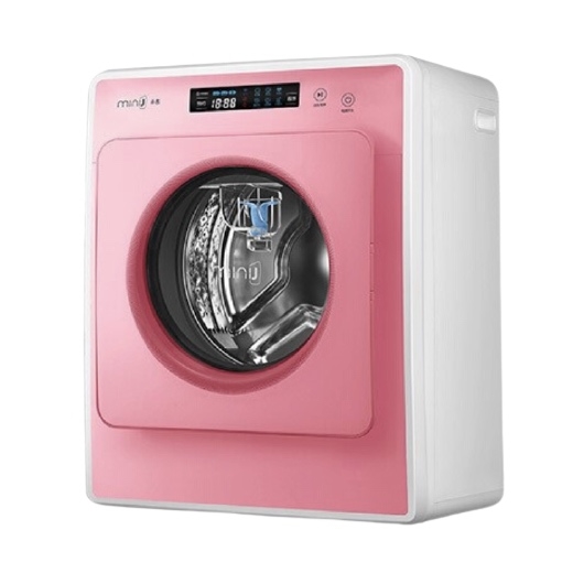 22点开始： miniJ 小吉 MINIJ Pro-P 变频 滚筒迷你洗衣机 2.8kg 樱花粉 图1