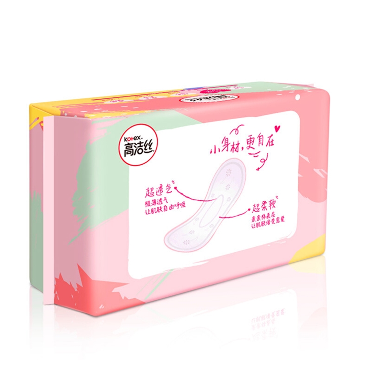 kotex 高洁丝 小Q包无香型护垫卫生巾 150mm40片 图4