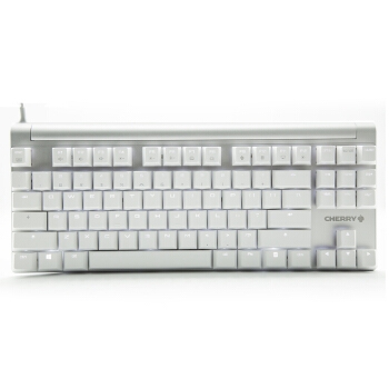 16日0点： CHERRY 樱桃 MX BOARD 8.0 87键 有线机械键盘 白色 白光 青轴 图2