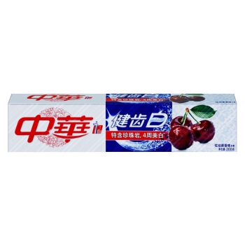 有券的上： 中华牙膏 健齿白牙膏 炫动果香 200g 图2