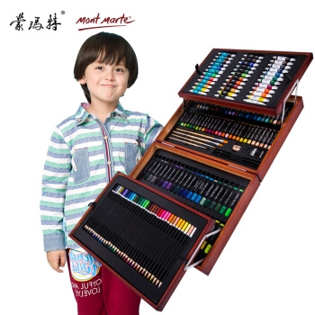 MONT MARTE 蒙玛特 MMGS0012 学生文具礼盒 174件套装 图1