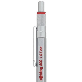 rOtring 红环 600 自动铅笔 0.5mm 银色 图4