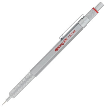 rOtring 红环 600 自动铅笔 0.5mm 银色 图2