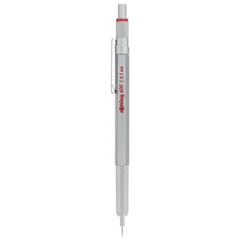 rOtring 红环 600 自动铅笔 0.5mm 银色 图3