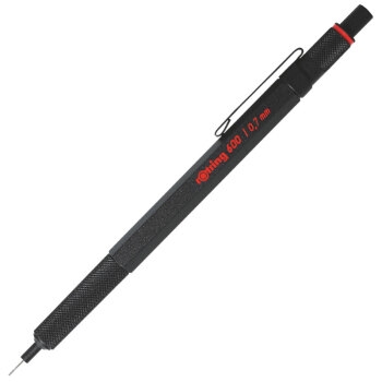 rOtring 红环 600系列 自动铅笔 黑色 0.7mm 图4
