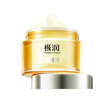 PLUS会员: Hada Labo 肌研 极润特浓保湿精华晚霜 50g(赠面霜14g*3) 图2