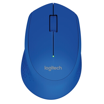 logitech 罗技 Logitech M275 2.4G蓝牙 无线鼠标 1000DPI 蓝色 图1