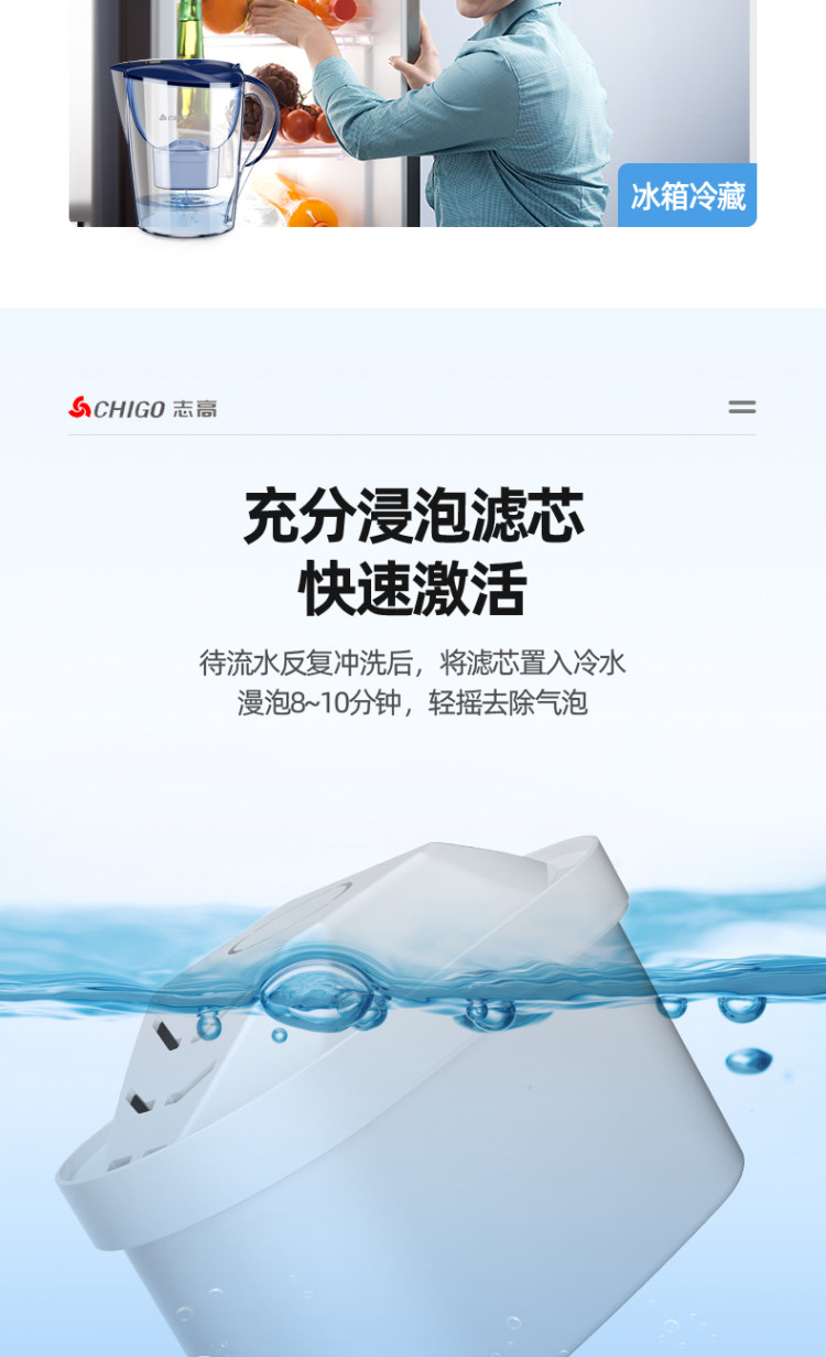 志高 便捷式过滤净水壶 图6