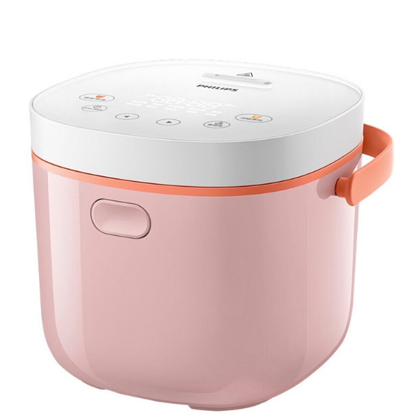 PHILIPS 飞利浦 HD3070/00 电饭煲 2L 粉色 图1