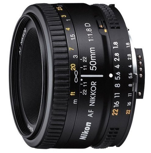 Nikon 尼康 AF NIKKOR 50mm f/1.8D 标准定焦镜头 图1