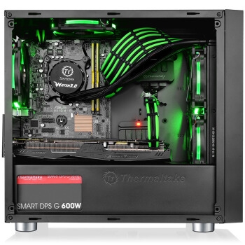 21日0点： Thermaltake 曜越 启航者F1 MATX机箱 黑色 图5