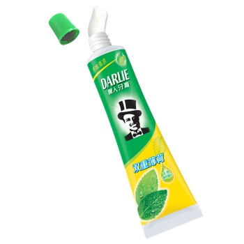 PLUS会员： DARLIE 黑人 双重薄荷牙膏 175g 图2