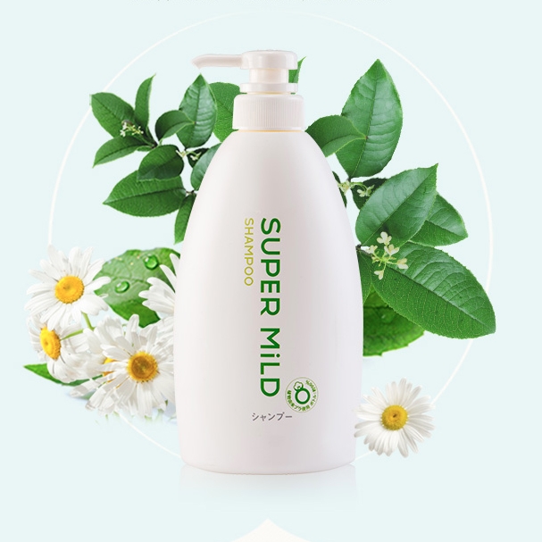 SUPER MILD 惠润 柔净洗发露 绿野芳香 600ml 图4
