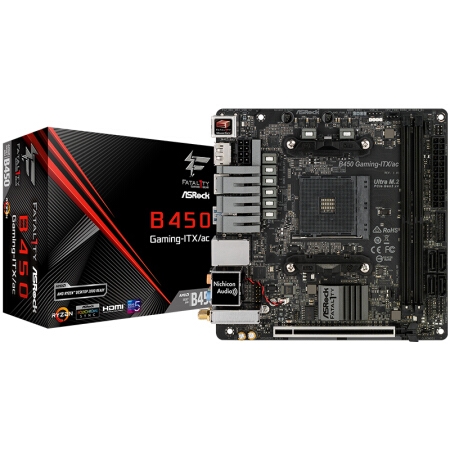 ASRock 华擎 B450 Gaming-ITX/ac 主板 图5