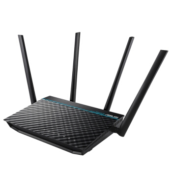 粉丝价： ASUS 华硕 RT-ACRH17 1700M 千兆双频 WiFi 5 家用路由器 黑色 图2