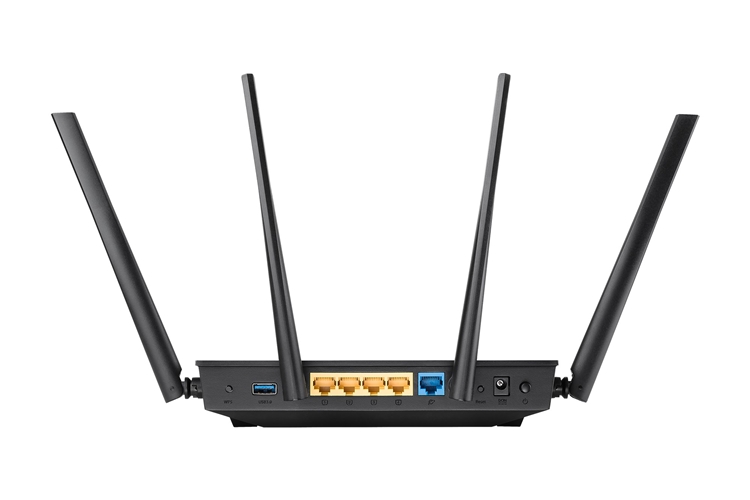 粉丝价： ASUS 华硕 RT-ACRH17 1700M 千兆双频 WiFi 5 家用路由器 黑色 图3