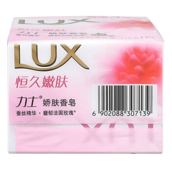 PLUS会员： LUX 力士 恒久嫩肤娇肤香皂 115g*3 图5