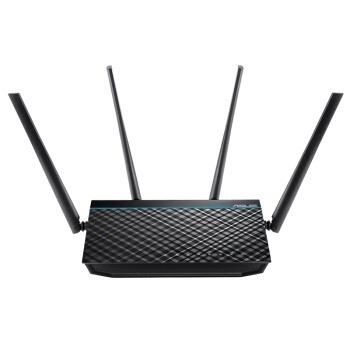 粉丝价： ASUS 华硕 RT-ACRH17 1700M 千兆双频 WiFi 5 家用路由器 黑色 图1
