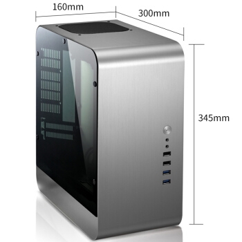 23日0点、限地区： JONSBO 乔思伯 UMX1 PLUS 机箱 银色 图3