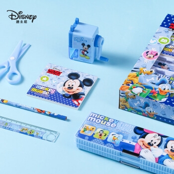 Disney 迪士尼 DM6049-5A 米奇系列 学生文具礼盒套装 7件套 图3