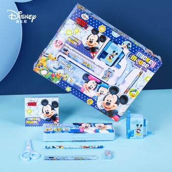 Disney 迪士尼 DM6049-5A 米奇系列 学生文具礼盒套装 7件套 图2