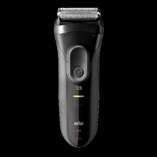 BRAUN 博朗 3系列 3000S 电动剃须刀 黑色 图1