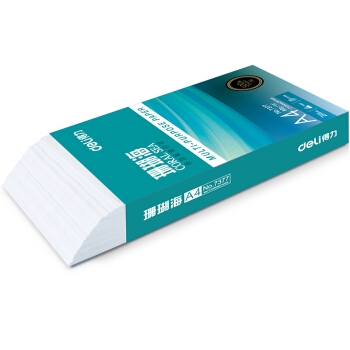 deli 得力 珊瑚海70g A4复印纸 500张/包 5包装（2500张） 图5