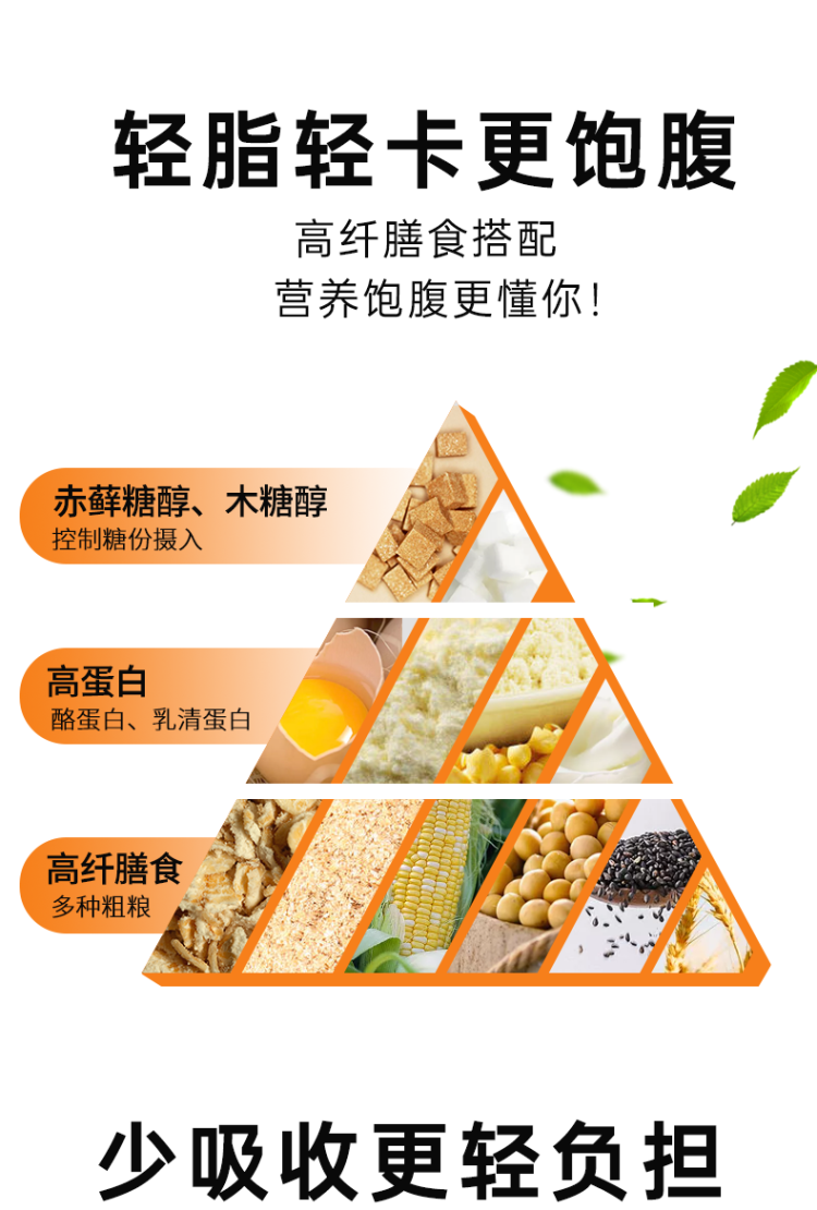 谷悦园 饱腹代餐燕麦全麦饼干400g 图3