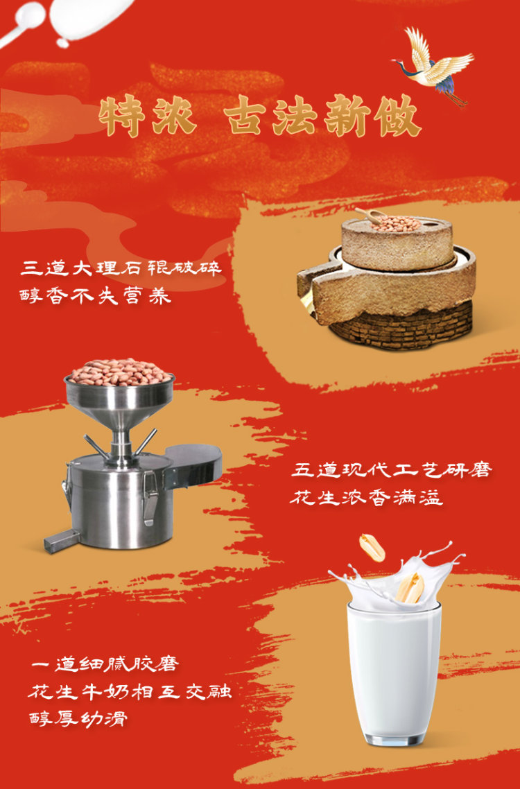 天猫次日达 盼盼 花生牛奶 250ml*24瓶 图3