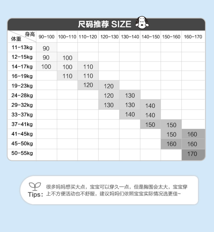 史努比 snoopy 男女儿童短袖t恤 图9