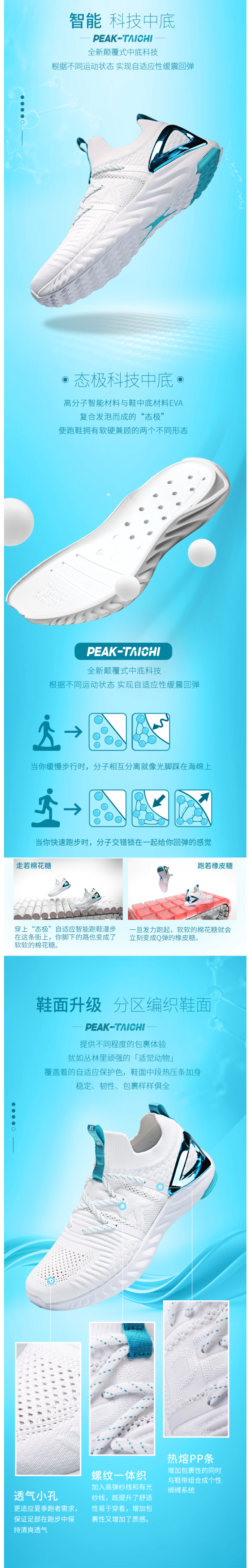 国产黑马跑鞋 匹克 态极 1.0Plus 男女跑步鞋 图3