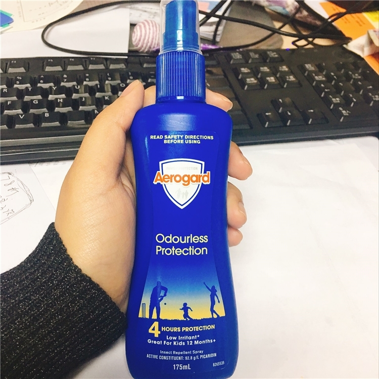 杜蕾斯旗下 Aerogard 澳洲进口 儿童驱蚊水 175ml*3瓶 图1