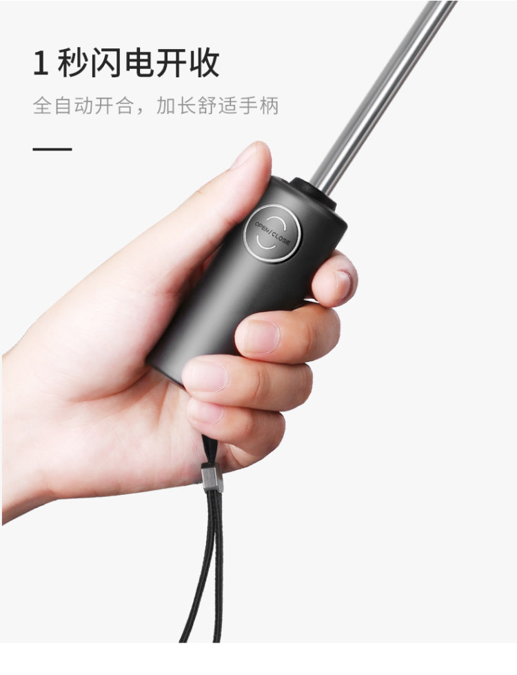 左都 汽车载车用雨伞男全自动反向 图12