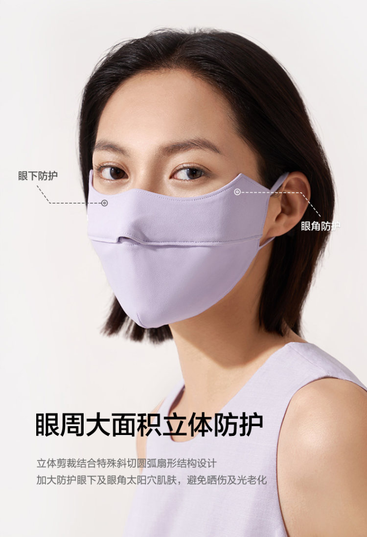Beneunder 蕉下 防紫外线面罩 图5
